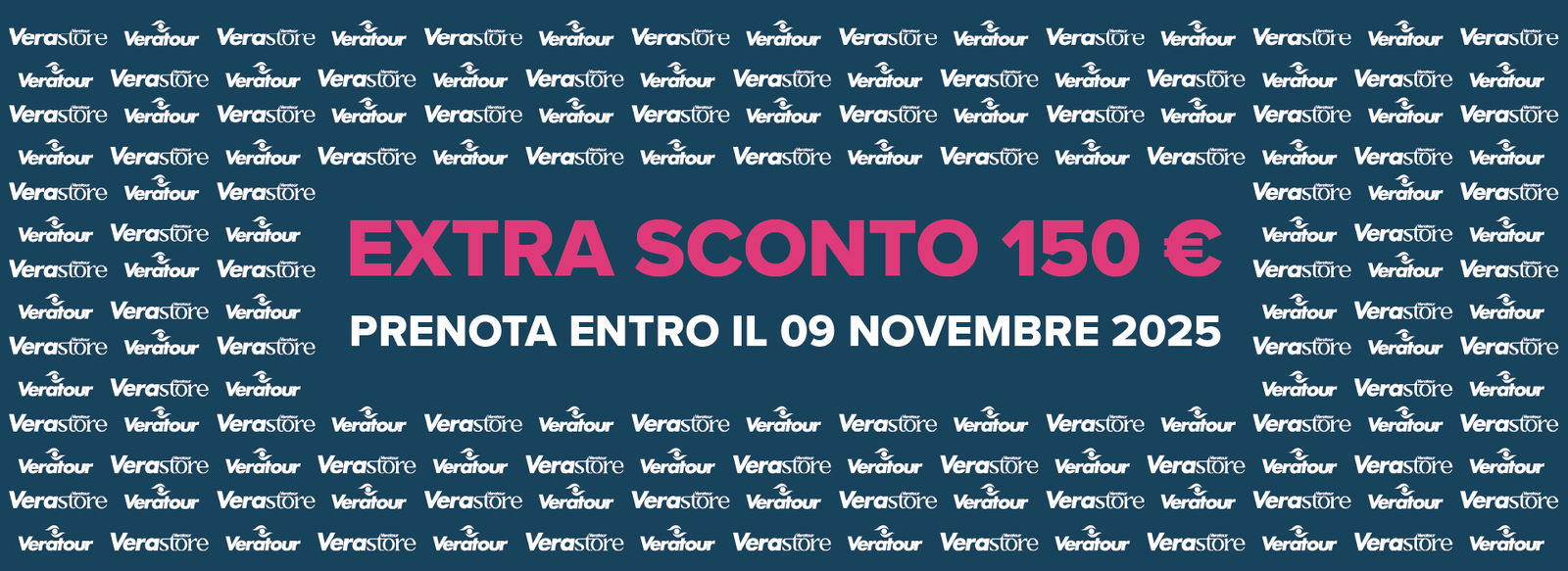 Prenota la tua vacanza Veratour entro il 09 novembre 2025!
